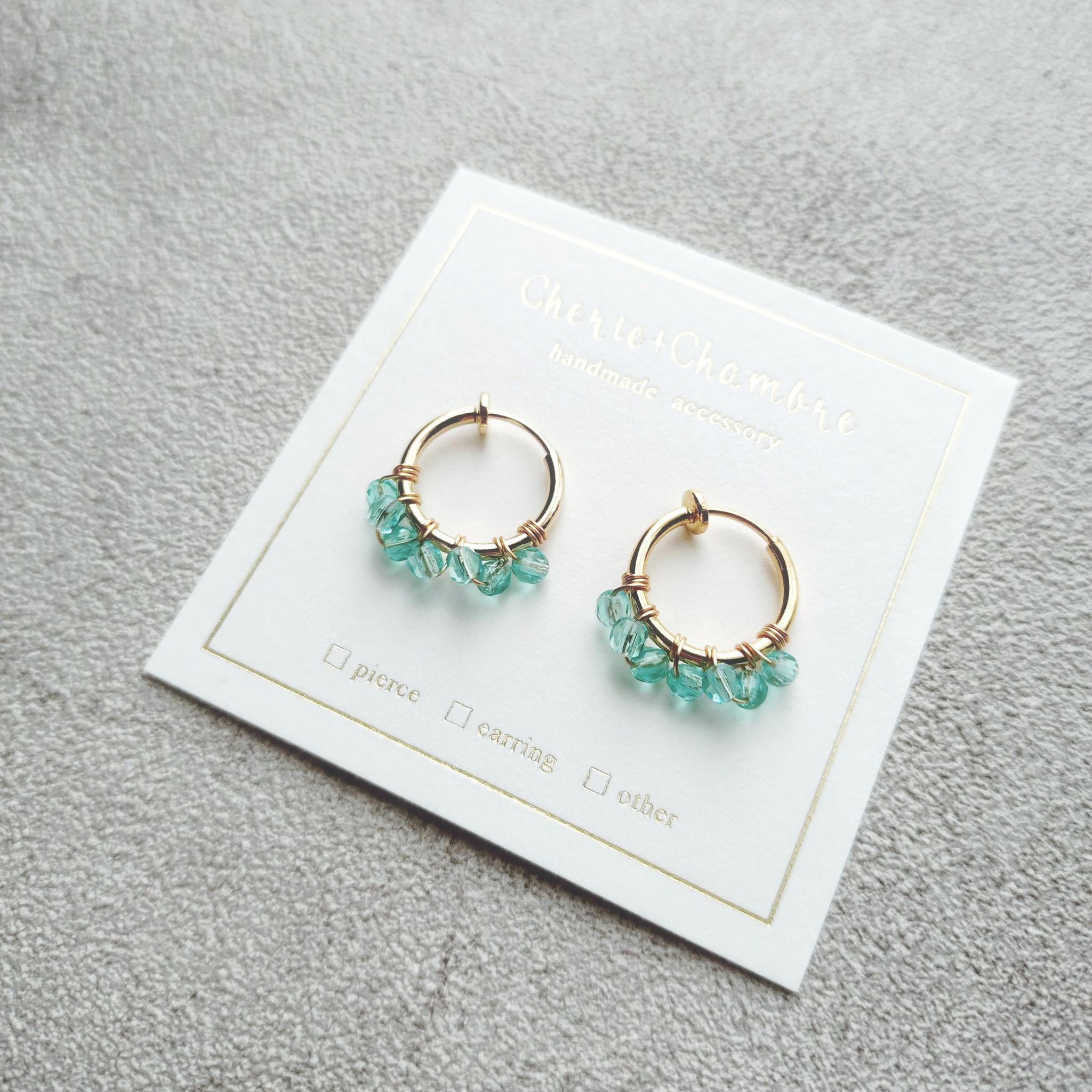 Czech Beads Foop Pierce/Earring | 12枚目